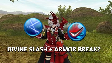 Toram Online - Does armor break increase divine slash damage?