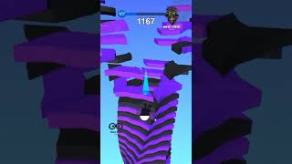 NOOB vs PRO vs HACKER - Stack Ball 3D - Gameplay - MAX LEVEL in Stack Ball | Spiral Roll Ikko Gaming screenshot 2