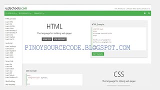 w3schools Offline version 2019 screenshot 2