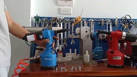 Cách sử dụng súng rút ốc/ súng rút tán/ súng bắn ecu rút ROCOL RL5312: 0936624368