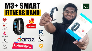 M3 Smart Fitness Band Unboxing - Daraz.pk