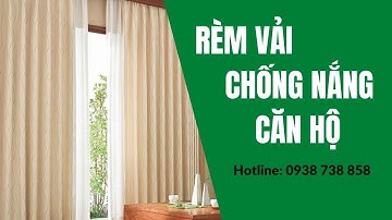 Rèm vải chống nắng căn hộ | Rèm vải cách nhiệt | Rèm cửa Belife