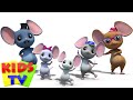 mouse finger family | nursery rhyme | kids songs | 3d rhymes