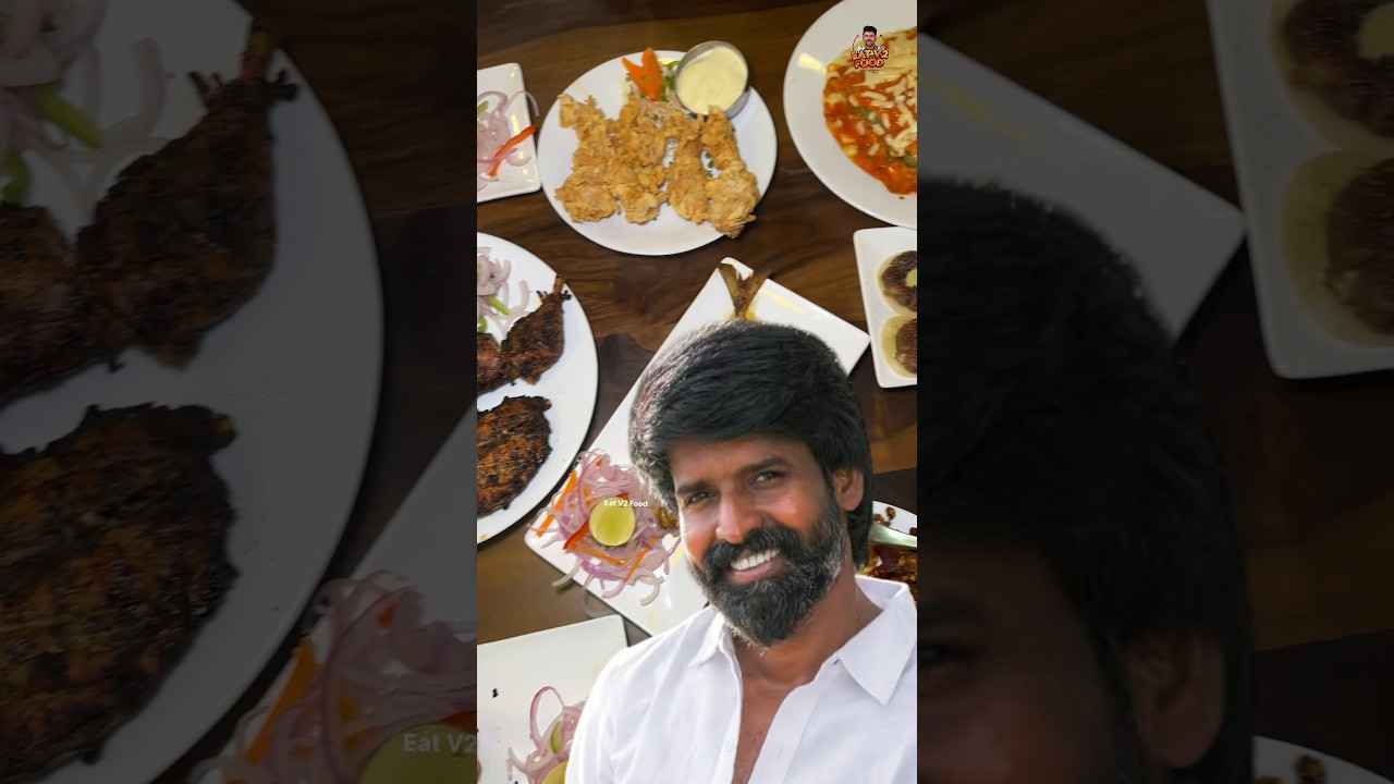 Actor Soori Anna Non Veg Hotel  Madurai Ayyan Restaurant  Eat V2 Food Madurai Vloger  shorts