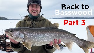 Ice fishing for trout comes to a close March 31 for lakes in and around the  BWCA