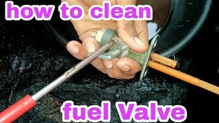 clean fuel Valve for motorcycles