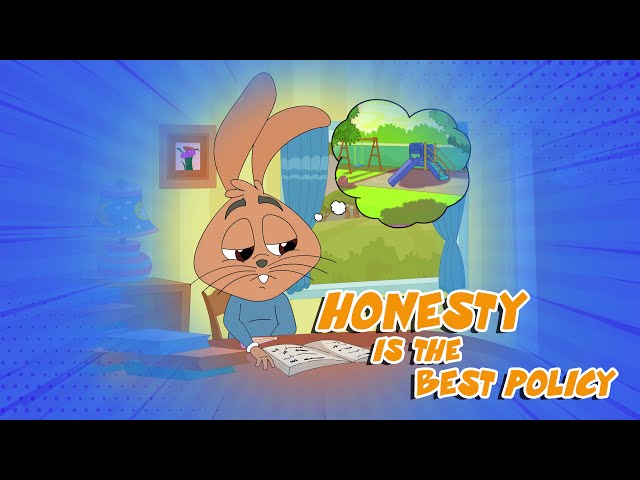 Honesty Is The Best Policy | Moral Stories for Kids | Bedtime story| CoolToonz | Rhea u0026 Ricky EP04 class=