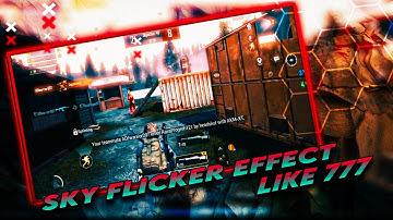 Advanced sky FLICKER effect in filmora | filmora Tutorial | ❤️🔥