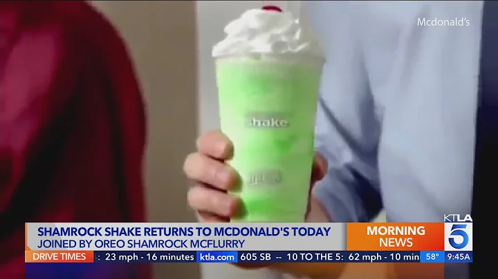 The McDonald's Shamrock Shake is back: What you never knew about the green-tinged treat