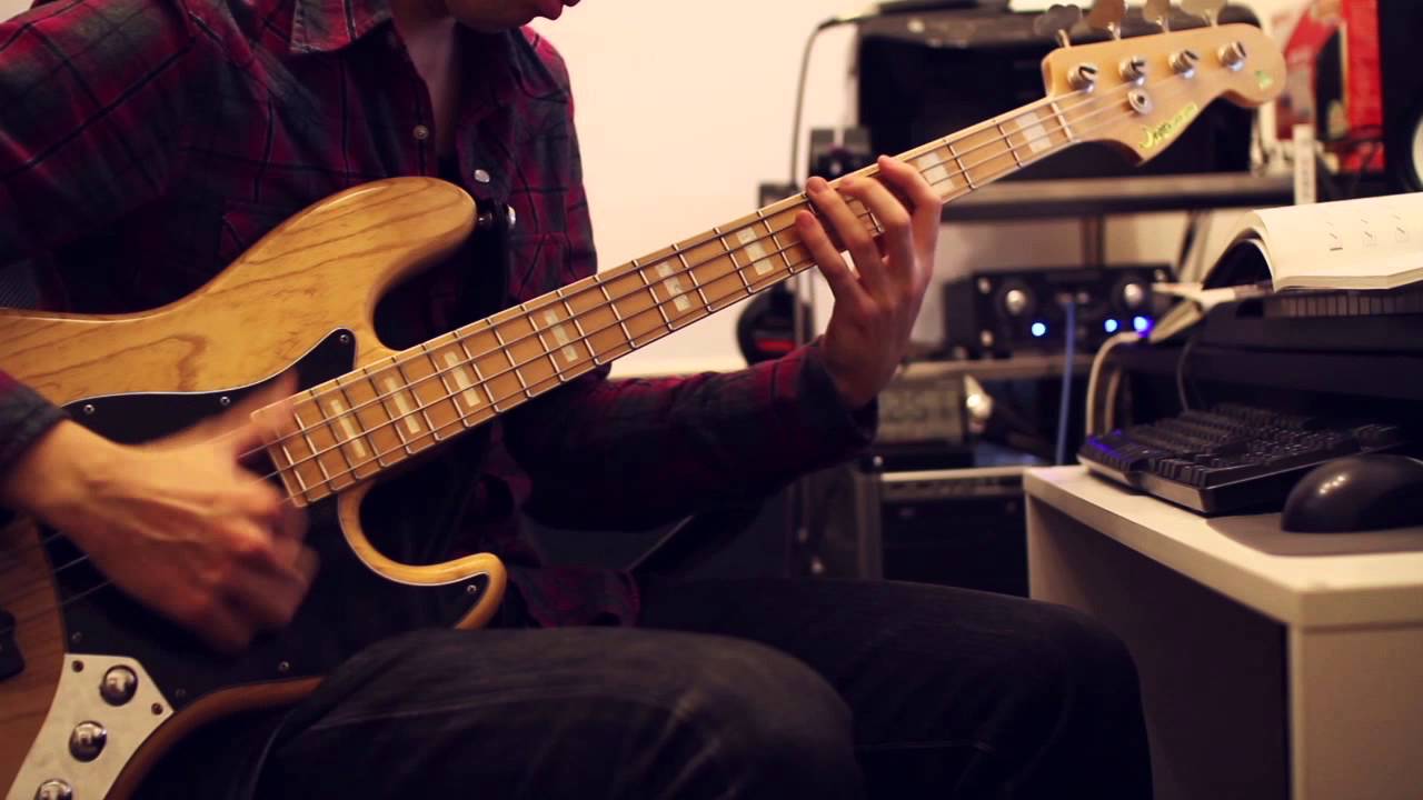 【bass cover】山下達郎_BOMBER