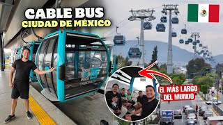 Así es el TELEFÉRICO más LARGO del mundo  Cablebus CDMX Ft: @alfredolarin