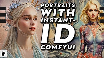 InstantID Stylize Portraits in 1 click ComfyUI