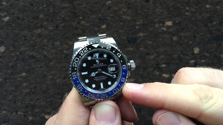 How To Set Rolex GMT Master II Watch | Setting A GMT