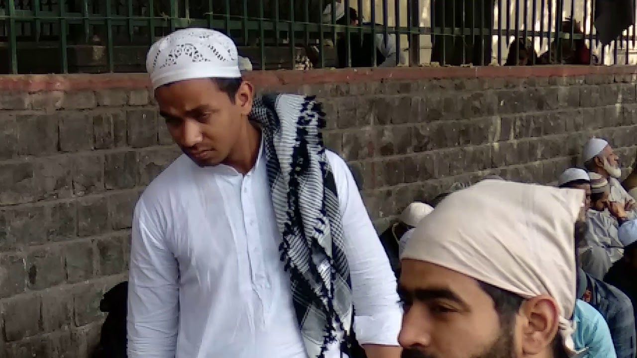 Delhi eidgah with molana saad sahab 