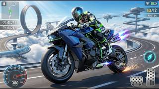GT MOTO BIKE RACING 3D 2026 - CRAZY IMPOSSIBLE MEGA RAMP STUNTS | REAL ANDROID GAMEPLAY screenshot 3