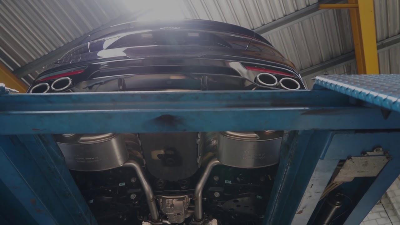 Kia Stinger with Xforce Varex at Tony's Mufflers YouTube