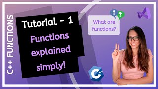 C++ FUNCTIONS (2025) - What are functions? PROGRAMMING TUTORIAL