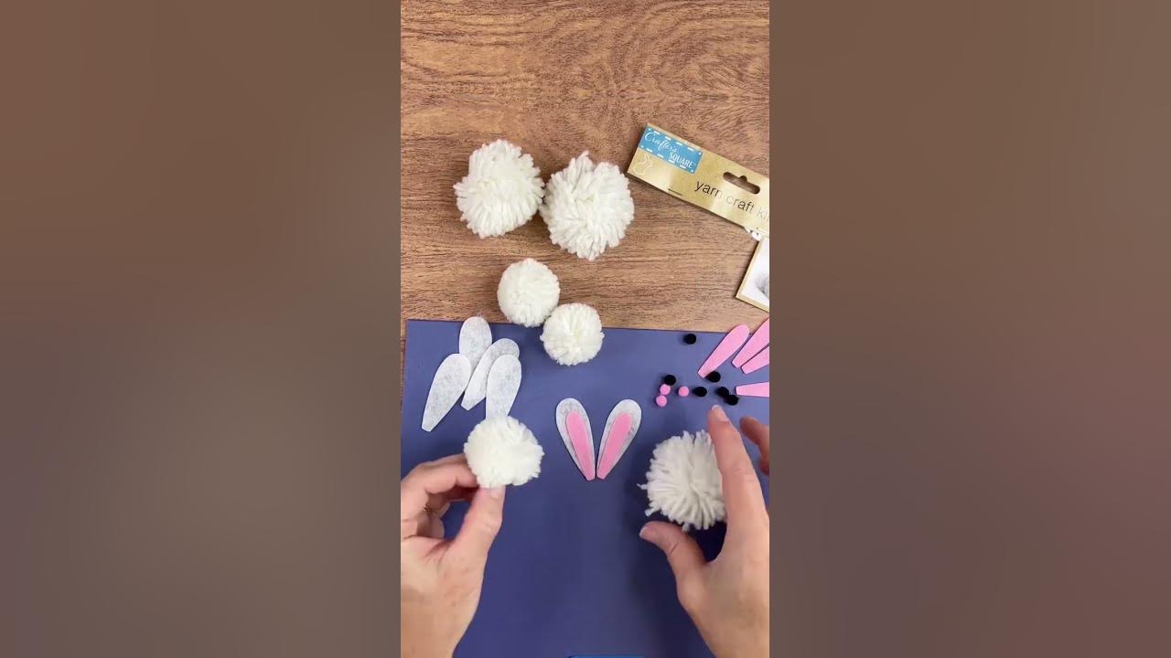 Replying to @suszig I did the thing! How to use the dollar store pom, Pom Poms
