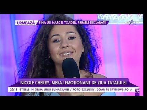 Părinții artistei Nicole