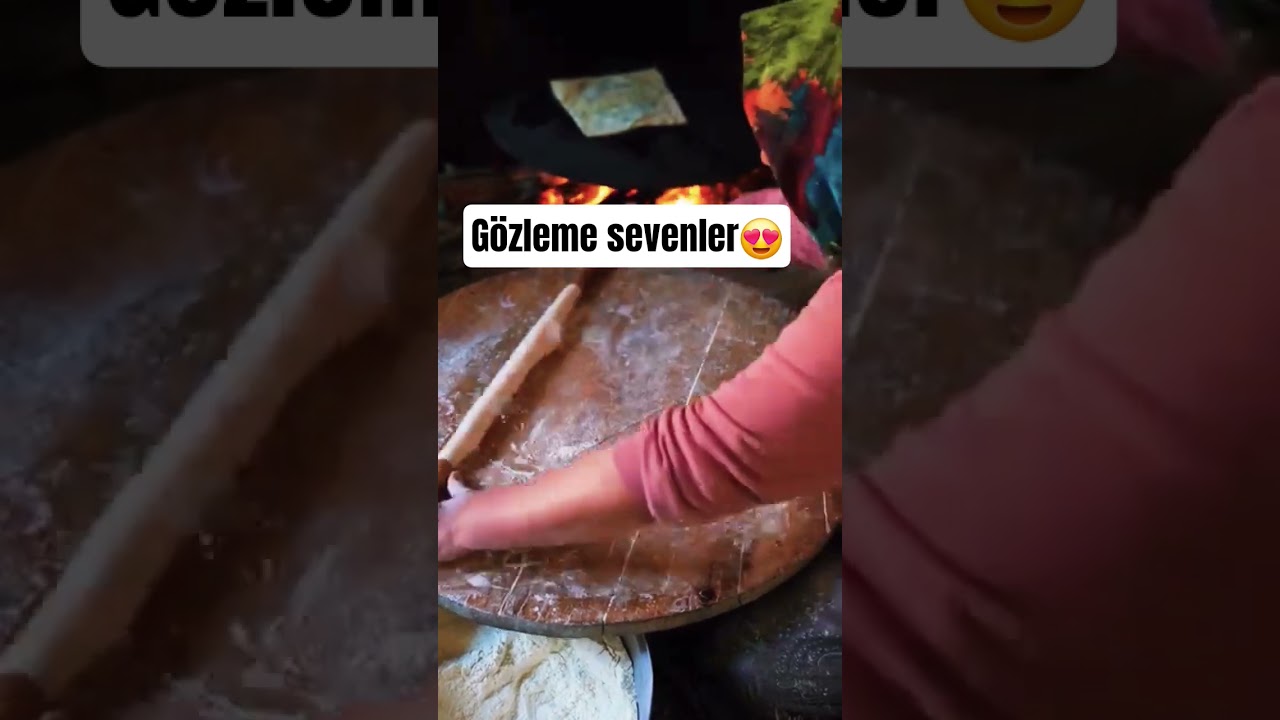 Şimdi Köyde Olmak vardı🥹 #delicious #food #tarif #nefis #yemektarifleri #enfesyemektarifi #gözleme