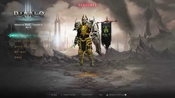 Diablo III: Reaper of Souls PS4 –Hardcore Crusader Greater Rift 63, like slicing through butter