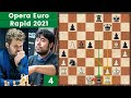 Il Miraggio! - Carlsen vs Nakamura | Euro Opera Rapid 2021
