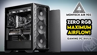 The Best $65 Youll Spend | Montech Air 903 Base Gaming PC Build | No RGB, ROG RTX 4080, i7 13700K