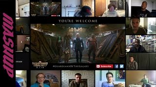 Marvel's Guardians of the Galaxy | Trailer 2 - Reactions Mashup