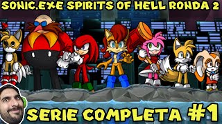 SONIC.EXE SPIRITS OF HELL RONDA 2 JUEGO COMPLETO (PARTE 1) - Pepe el Mago Juega