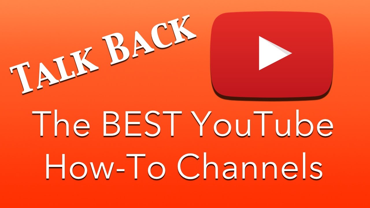 fcpx คือ Talk Back: Your Favorite YouTube How-To Channels