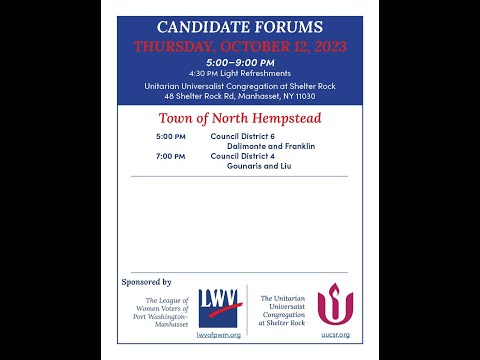 Candidates Forum: TNH Council District 6 and 4/Legislative district 11