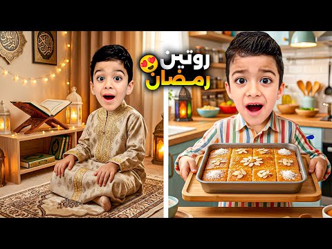 Raouf's Ramadan routine from morning till night 😍 (Ramadan 2026) #Zain_and_Alfat #Raouf's_World