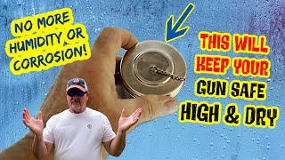 NO MORE Corrosion!! The Best & Cheapest Way To Deal With Gun Safe Humidity. WORKS EVERY TIME