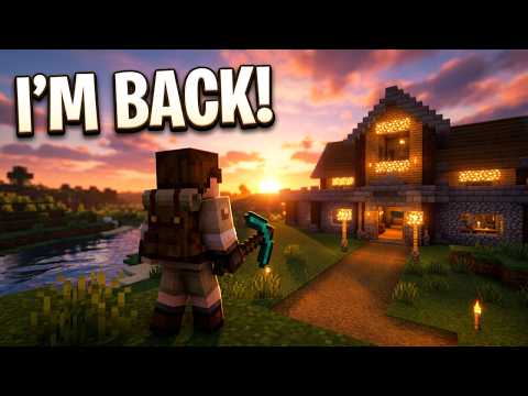 I'm BACK to Minecraft After a LONG Time!