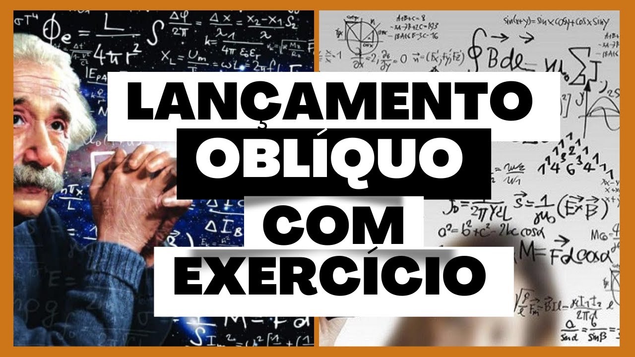 LANÇAMENTO OBLÍQUO COM EXERCÍCIO NO FIM Professor Daniel Japiassú - Física