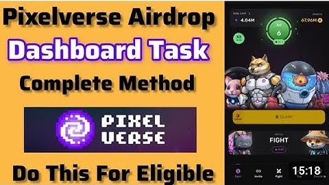 Claim Airdrop, Pixelverse task, Eligible for airdrop #telegram #viral #pixelverse #airdrop