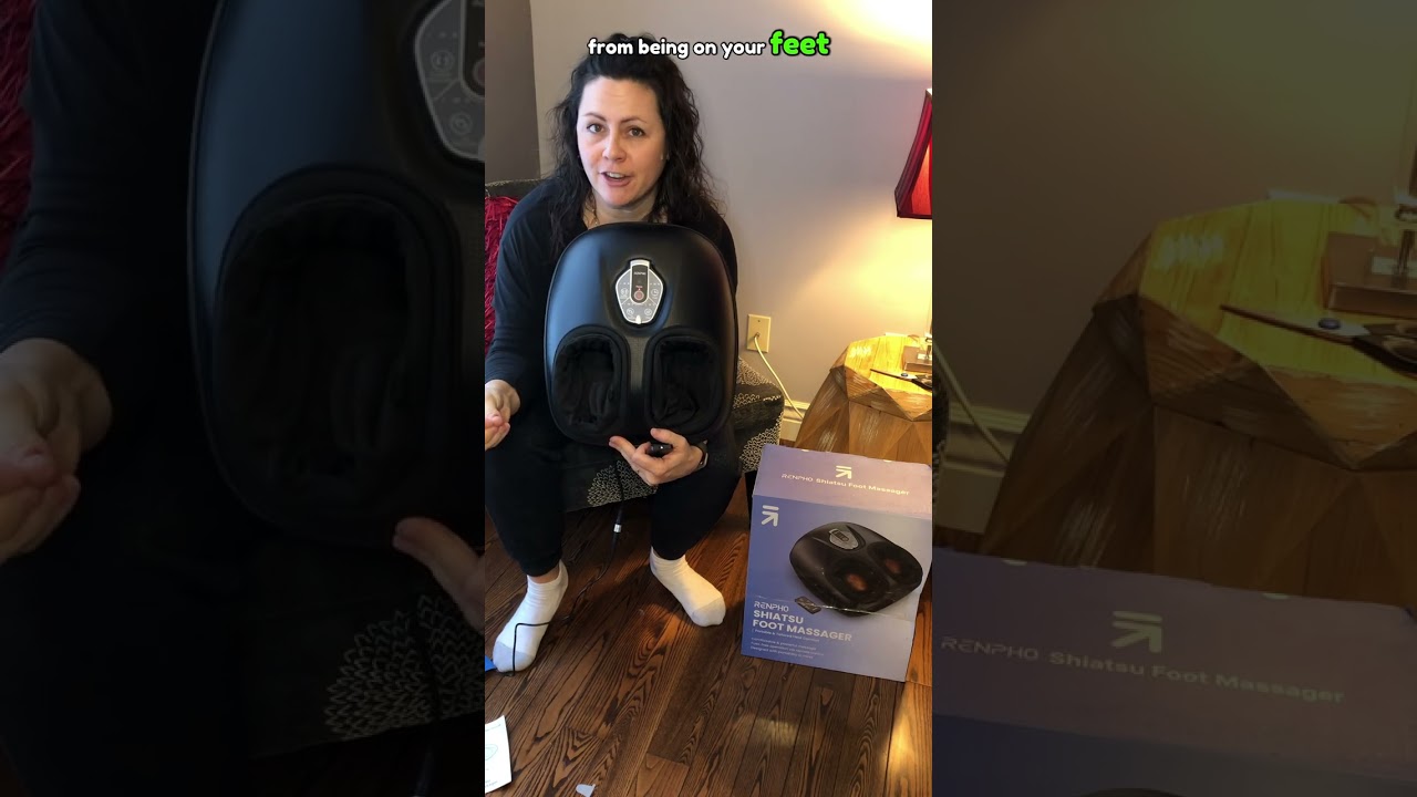 **RENPHO 2025 Foot Massager Review – Deep Kneading & Heat Test** 