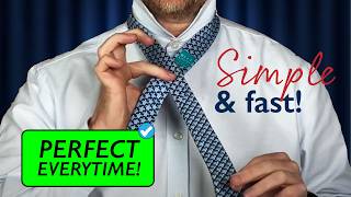 How To Tie A Tie - Very Easy Method! (half Windsor Knot)