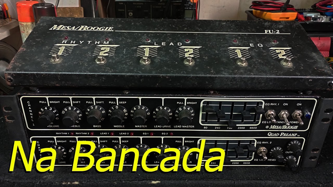 Bench #134 - Mesa Boogie Quad Preamp - YouTube