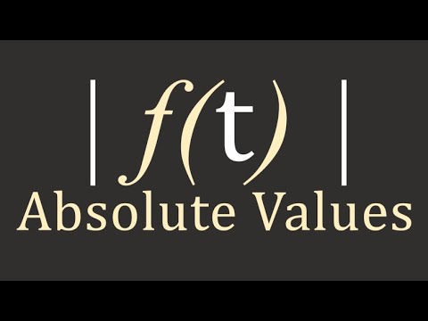 Calculus 1: Absolute Values