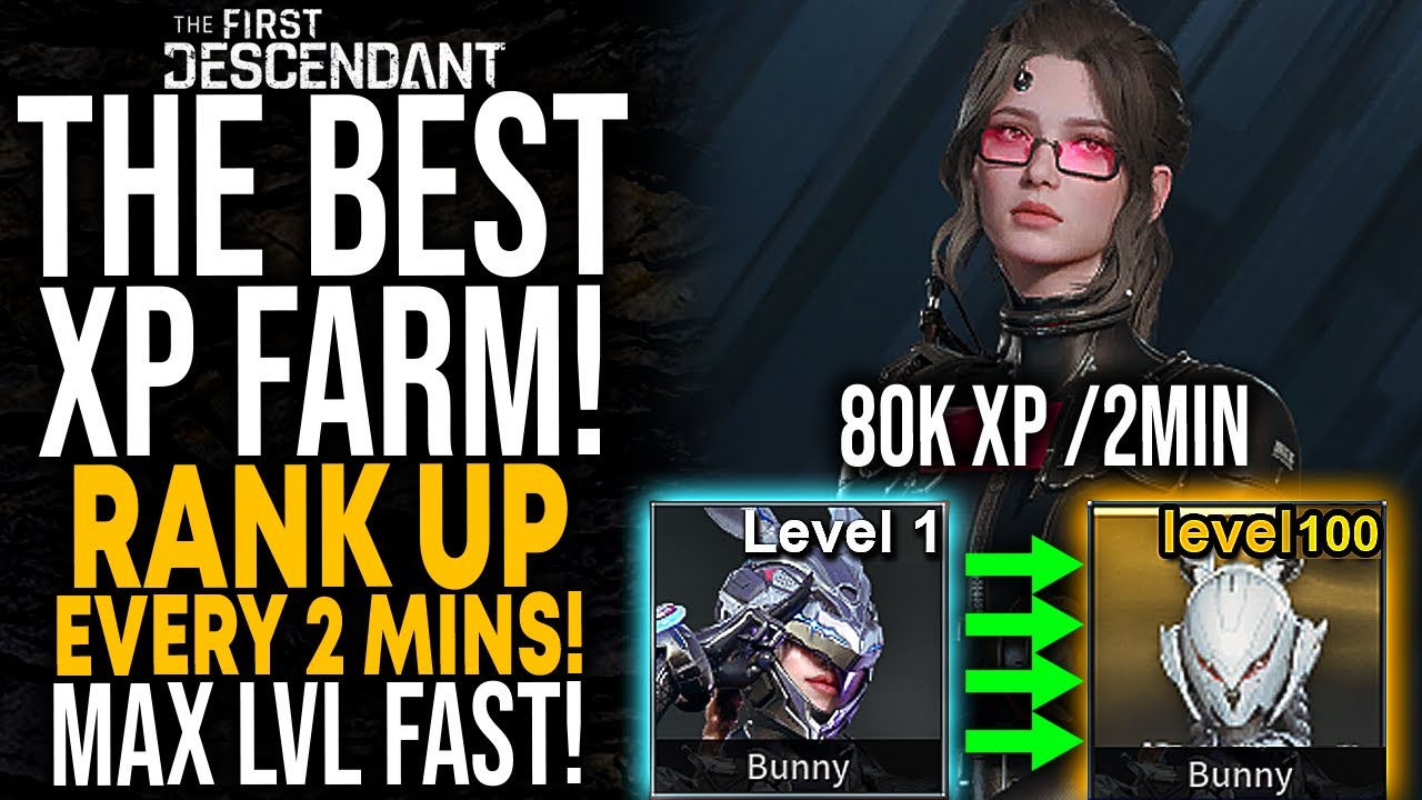 The First Descendant The FASTEST XP Farm, Rank Up Every 2 Minutes