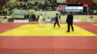 Deni̇z Yeşi̇lyurt - İrem Su Aydinşaki̇r 57Kg Bronze 2023 Ümi̇tler Türki̇ye Judo Şampi̇yonasi Osmani̇ye