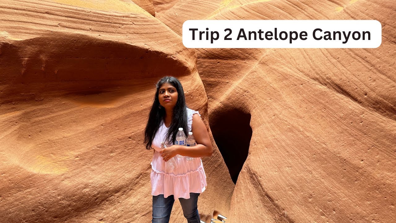 தமிழில் | We visited Antelope Canyon in America |  எங்க நேரம் சரியான மழை | 