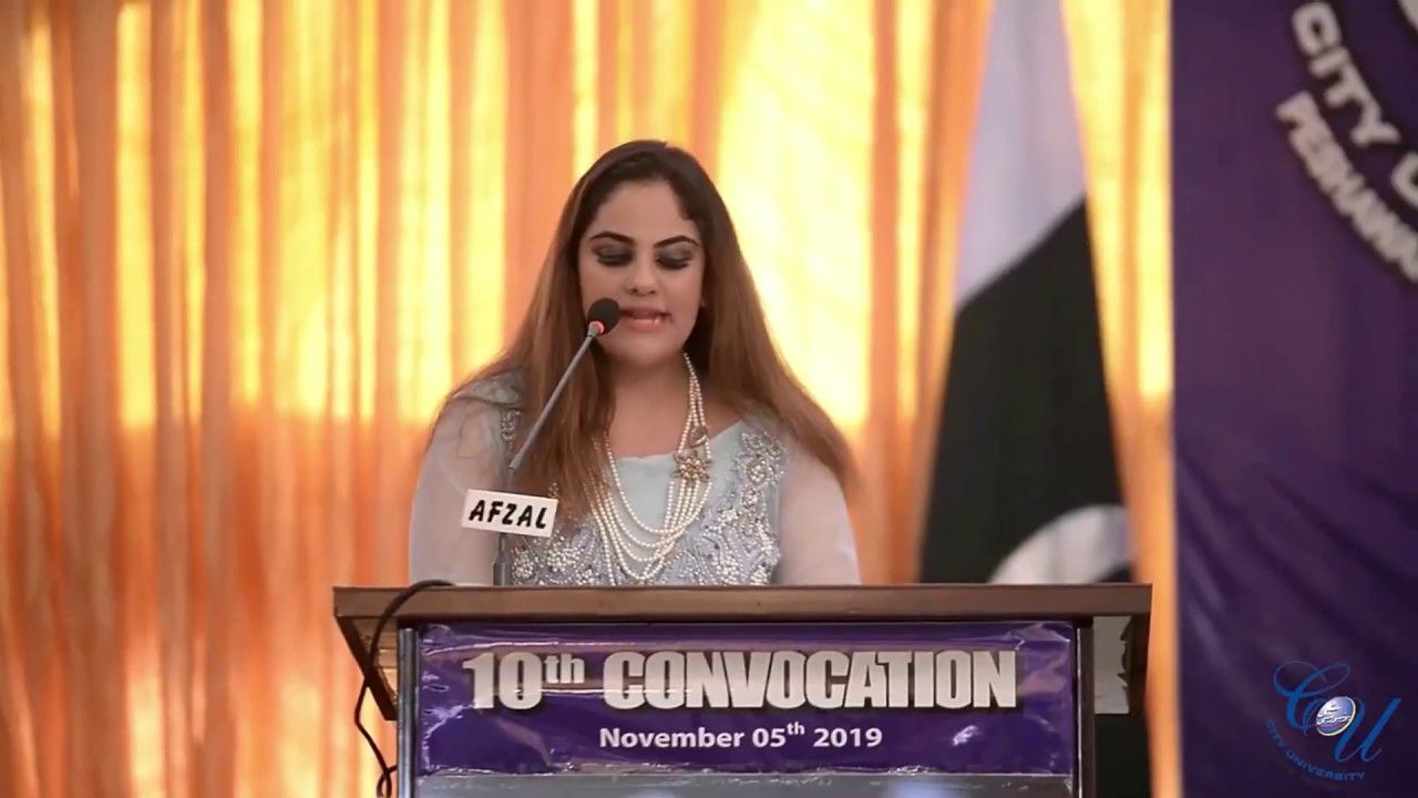 City University Peshawar 10th Convocation Another Video YouTube