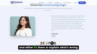 SME Careers Review - Is it Legit & Why Most People Don’t Get Consistent Work