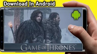 How to play game of thrones kingsroad game in android | Install game of thrones game in android. screenshot 1