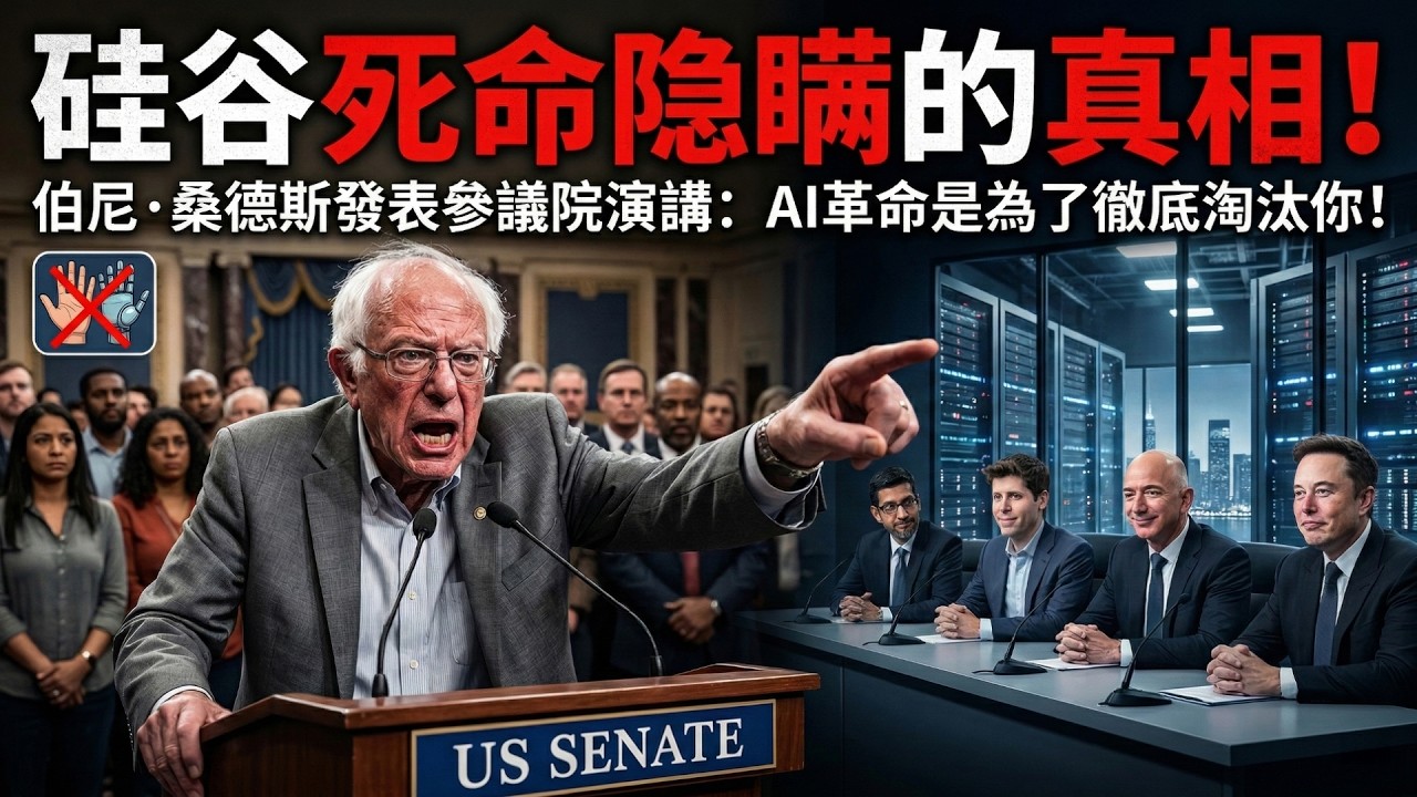 矽谷不敢說的秘密：為什麼他們砸6700億美金，只為讓你徹底失業？🚫【演講解讀】