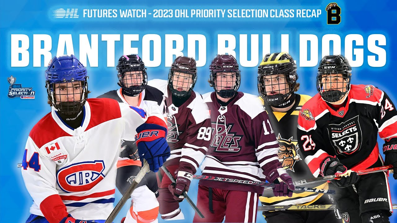 2023-2024 OHL Futures Watch Brantford Bulldogs