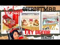 Easy Christmas Vintage style diys . DOLLAR TREE and THRIFT FLiPS on a budget for resale