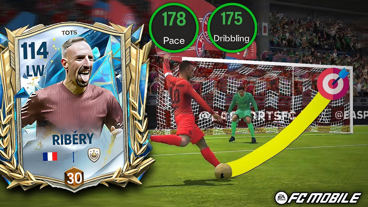 Лучше, чем ХЕНРИ? Вся правда о КУМИРЕ ТОТС РИБЕРИ || Подробный ОБЗОР - FC Mobile! [ Худший LW? ]